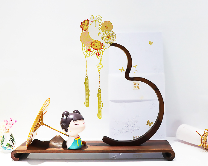 十二月花神书签
