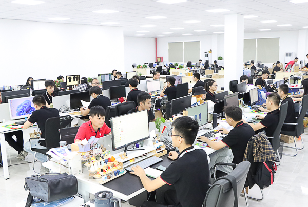 九洲国际工艺品办公环境​展示1