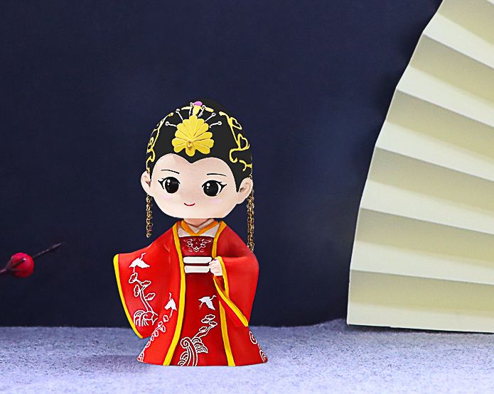 摇头公仔摆件定制