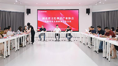 九洲国际工艺参加湖北省文化创意产业协会会议
