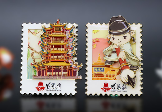 景区AR金属冰箱贴定制